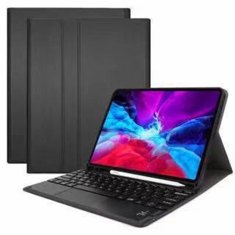 bao da ipad chống shock kèm bàn phím bluetooth có trackpad tại Nguyễn Gia group