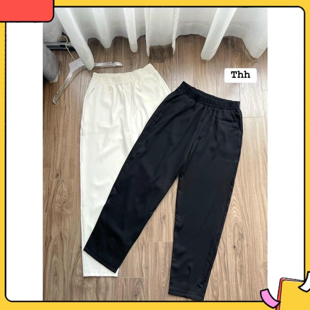Quần Ruby baggy đi học nữ dáng dài mới  dày dặn phối áo sơ mi đi học