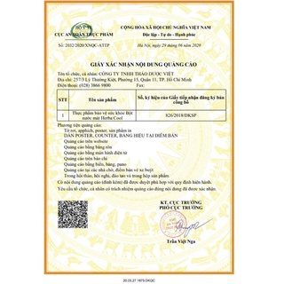 Bột sủi thanh nhiệt Herbacol