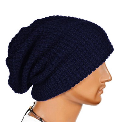 Mũ len beanie dáng rộng cho nam