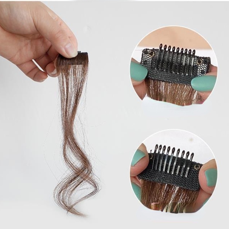 Tóc Giả Mái Ngang Tàng Hình Tám Điểm Siêu Nhỏ Phổ Biến Thời Trang Và Phổ Biến