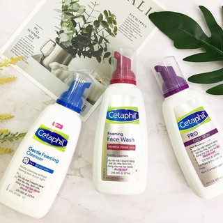 Sữa rửa mặt tạo bọt CETAPHIL CLEANSING FOAM 237ml xuất xứ Mỹ