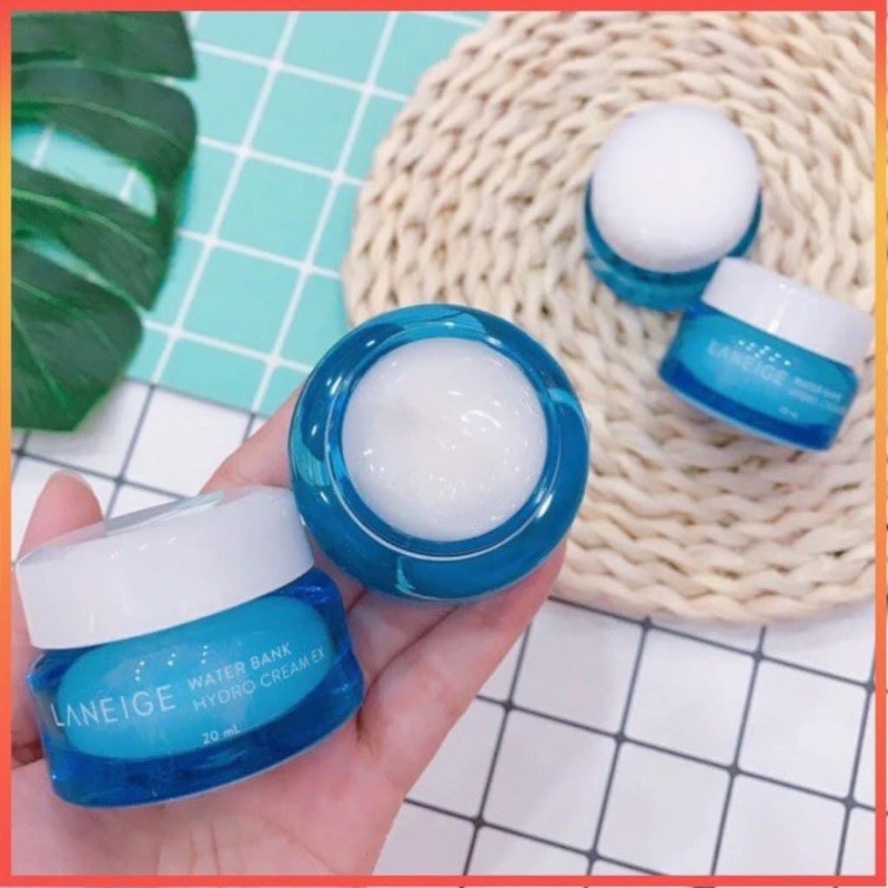 [Mini] Kem dưỡng ẩm cấp nước Laneige Water Bank Hydro Cream EX