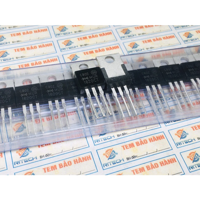 Combo 5 con MUR1620CT DIODE 16A 200V TO-220