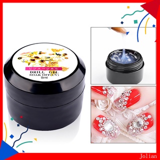 [Hàng mới về] Keo dán móng tay UV trong suốt siêu dính 8ml