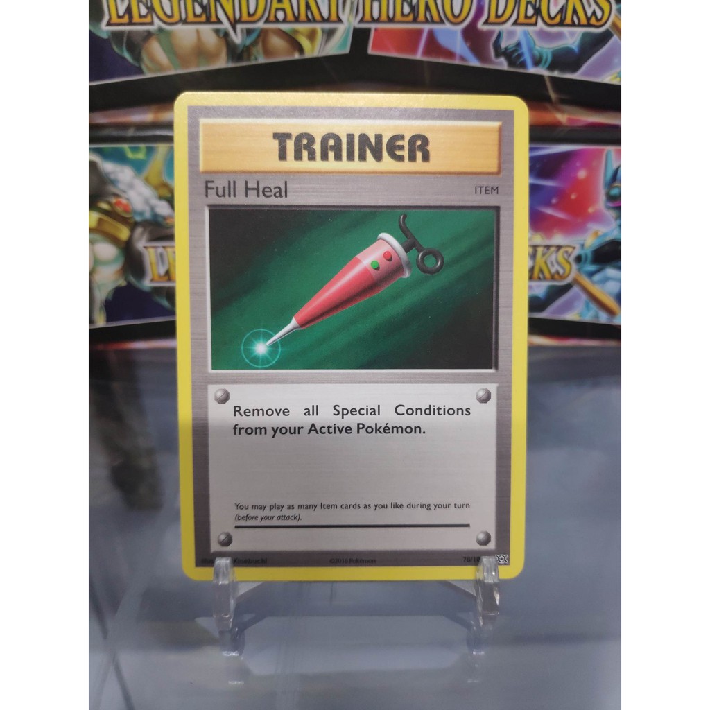 [ Dưa Hấu Yugioh ] Lá bài thẻ bài Pokemon Trainer Full Heal