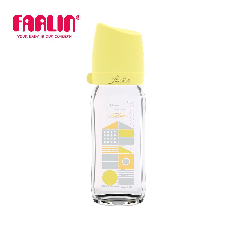 Bình Sữa Thủy Tinh FARLIN Mẫu Mới - 240ml