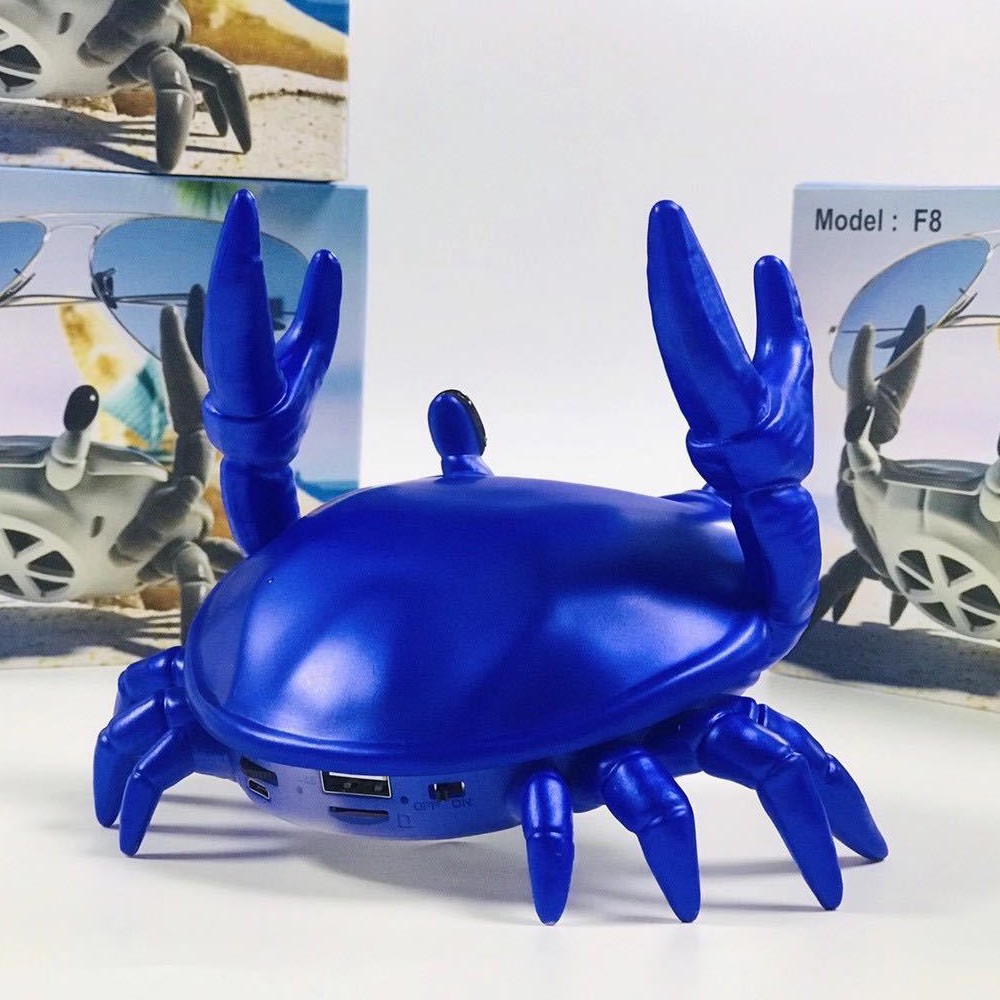 Loa Bluetooth hình con cua sáng tạo - Thiết kế độc đáo, chất lượng âm thanh cao