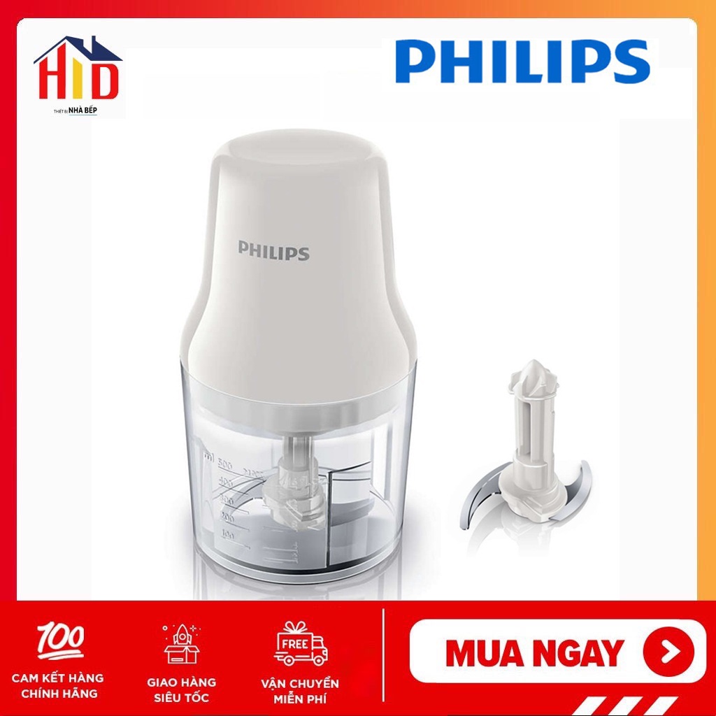 [Mã ELHA22 giảm 6% đơn 300K] Máy xay thịt đa năng Philips HR1393 chính hãng bảo hành 24 tháng