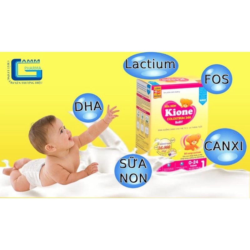 Sữa non cho trẻ sơ sinh KiOne 16.000 mg Colostrum - Tăng sức đề kháng, ăn ngon, tiêu hóa tốt