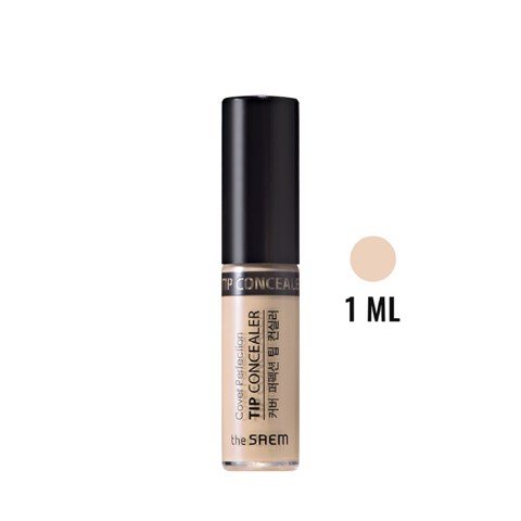 [Mã 154FMCGSALE giảm 8% đơn 500K] GIFT - Che Khuyết Điểm The Saem Cover Perfection Tip Concealer Mini 1ml