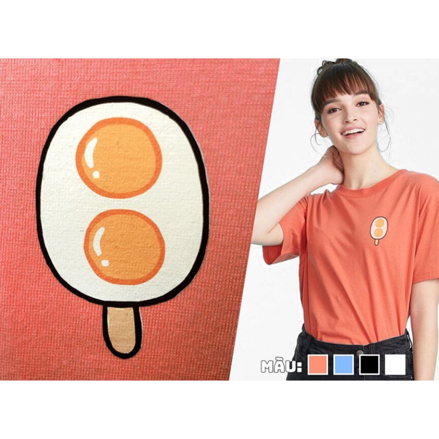 [Hàng Xịn, Gía Tốt] Áo Phông Thun Nữ Unisex Tay Ngắn In Hình Icon Nhiều Màu - Unisex - Cotton - Mã AT012