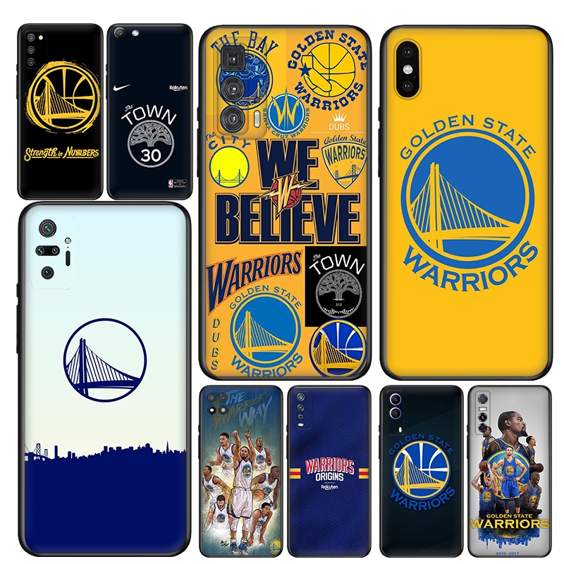 Ốp Điện Thoại Mềm Hình NBA TR17 Gold State Warriors Cho iPhone 5 5S SE 6 6S Plus 7 8 Plus