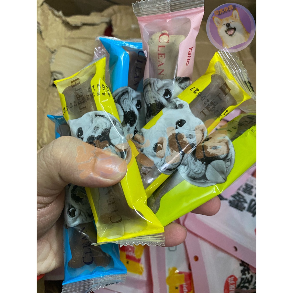 Xương gặm sạch răng Yaho cho chó, nhiều vị - 25gr