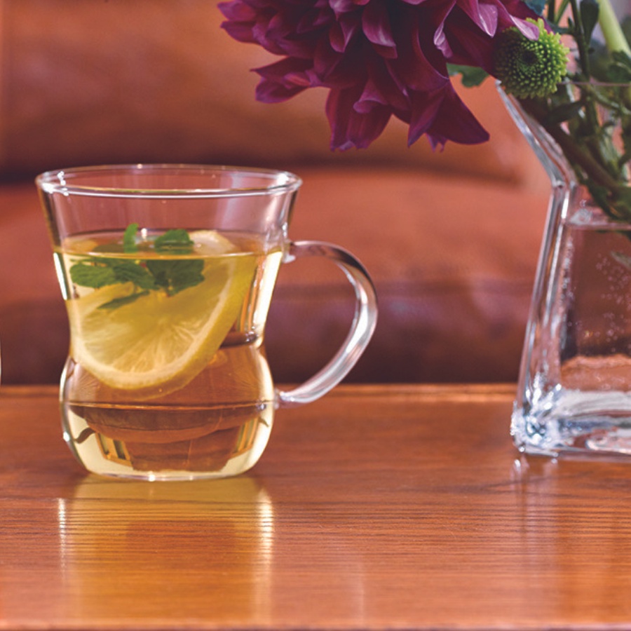 Ly thủy tinh chịu nhiệt HARIO 300ml - Heatproof Oolong Mug HUT-8T