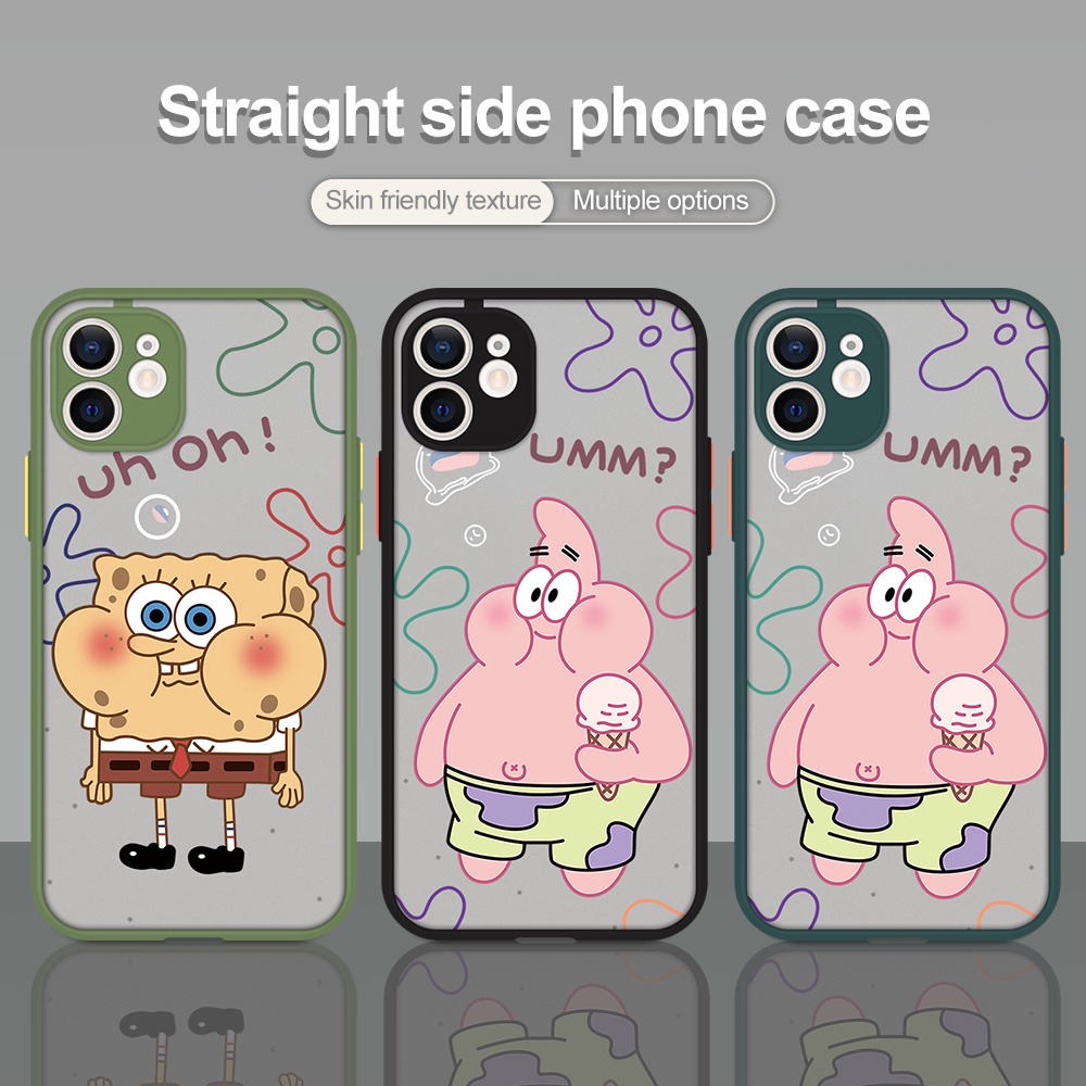 Ốp Điện Thoại Silicone Chống Sốc In Hình SpongeBob Cho Huawei Nova 3i 2i 5T Mate 20 30 Pro P30 P40 Pro