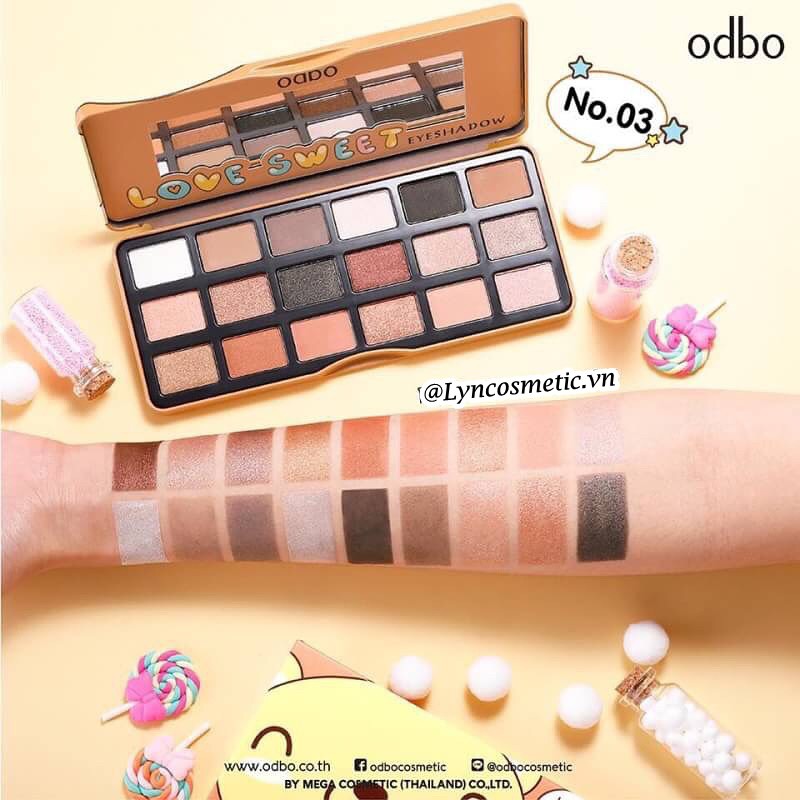 Bảng mắt Odbo Love sweet #03