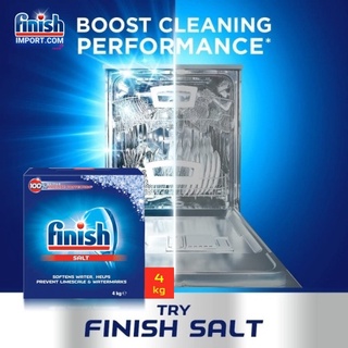 Muối rửa bát Finish 4kg - Hàng Đức