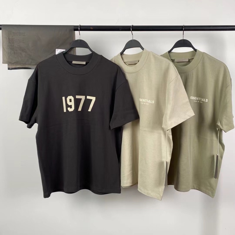 Áo thun Fear Of God FOG Essentials SS22 1977 bản cao cấp, Áo tee FOG 1977 Essentials chất liệu cotton