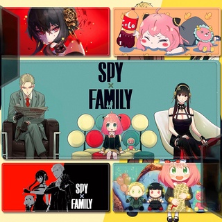 SPY×FAMILY Mouse Pad Rubber Anti-Slip Custom Overlock Ania New Yoel Cool Anime Computer Pad Office Desk Pad Laptop Soft Pad Cute Daughter Keyboard Pad Family Love