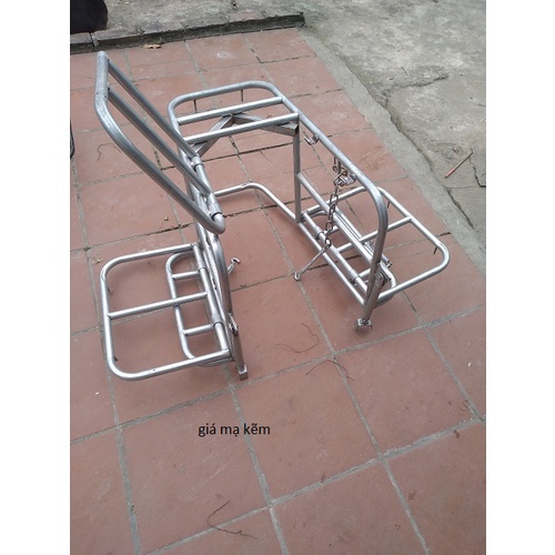 Giá chở hàng đa năng hai cánh xếp gọn cho xe số