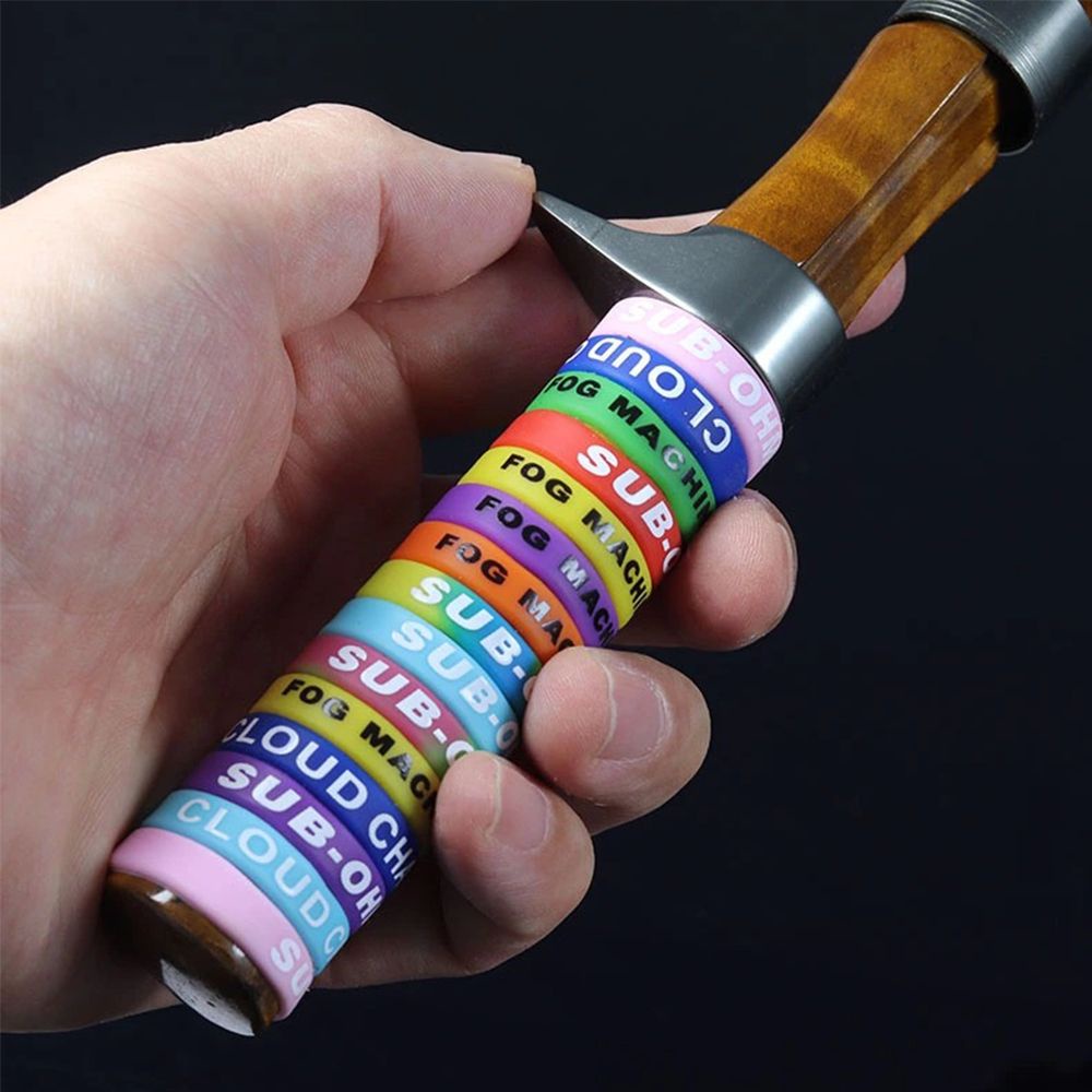 Bộ 10 vòng đệm chống trượt bảo vệ tay cầm cần câu cá tiện dụng