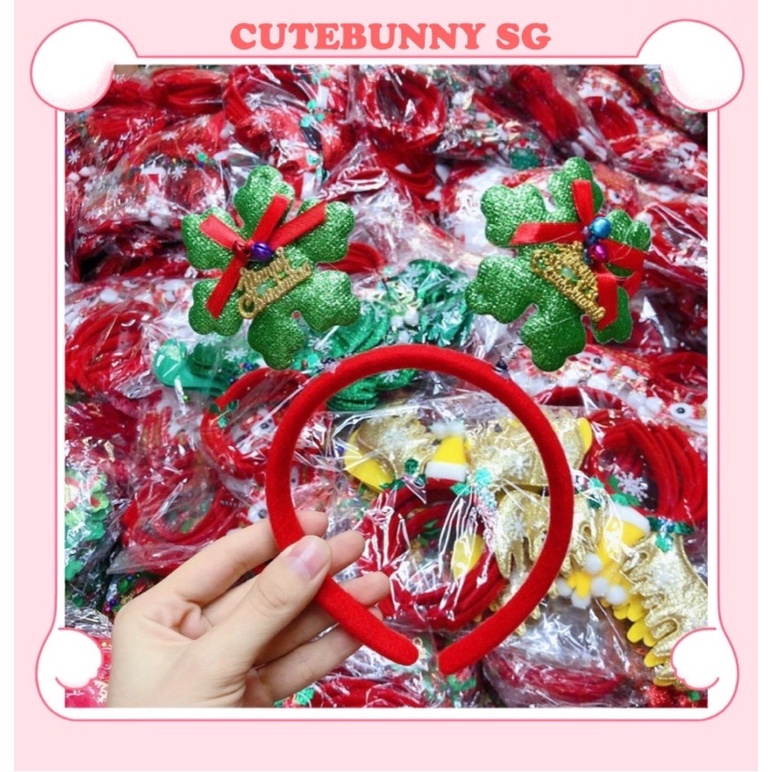 Băng Đô Noel Giáng Sinh Cutebunny