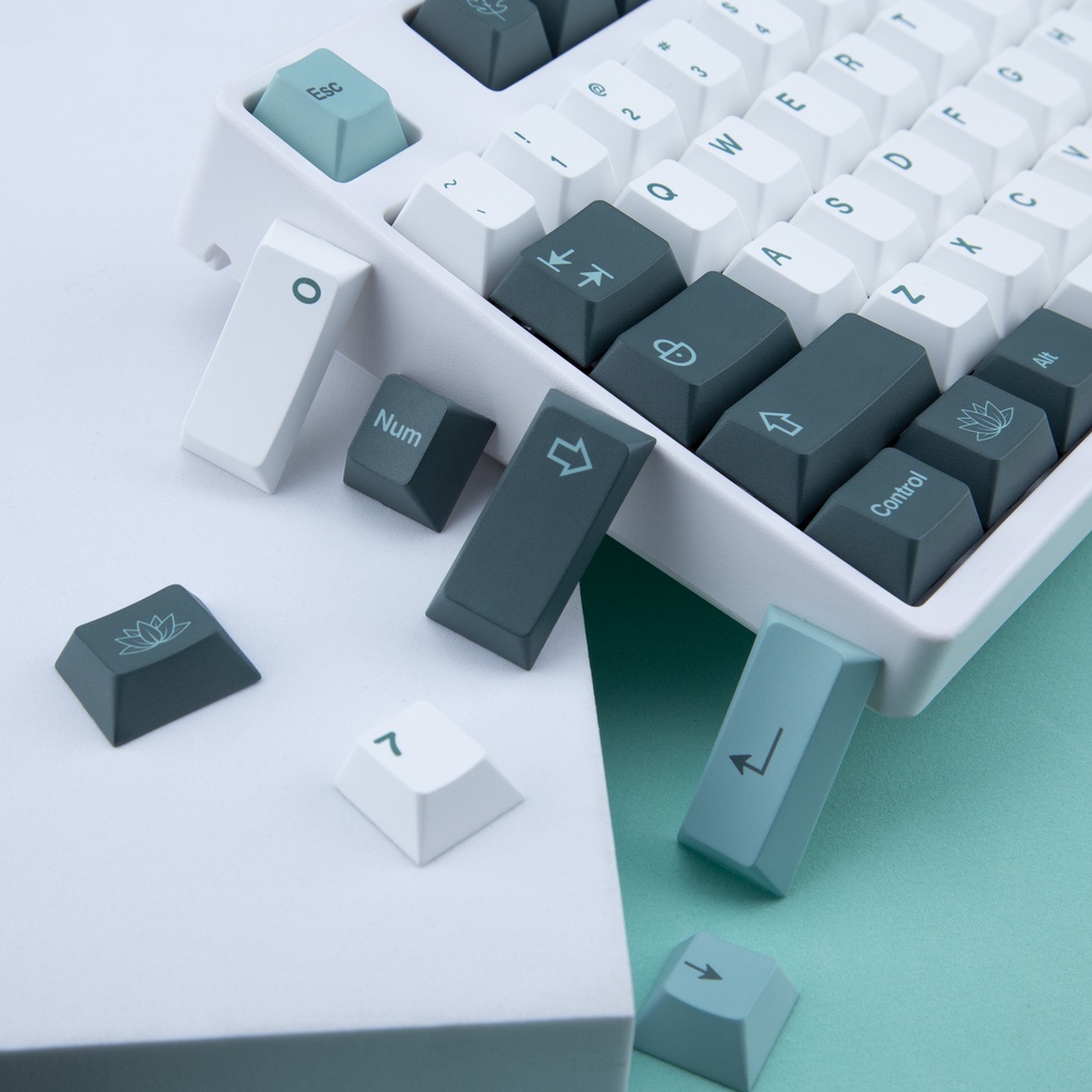 Cherry Profile PBT Dye Thăng hoa keycaps 143 Phím Bố cục ANSI cho bàn phím cơ Công tắc Cherry MX