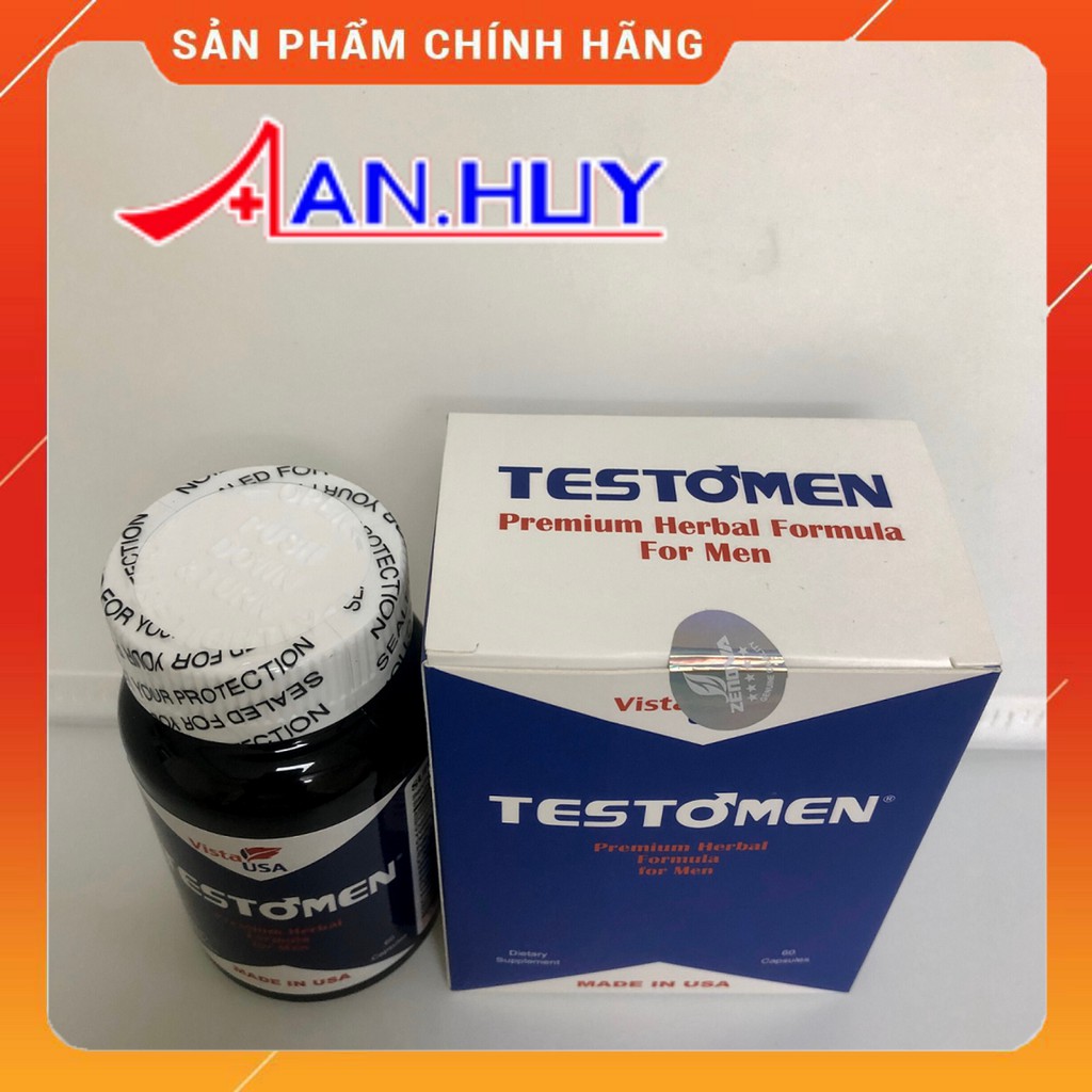 [CHÍNH HÃNG] Testomen - Bổ thận tráng dương, tăng cường sinh lý nam, chính hãng của Mỹ | Thế Giới Skin Care
