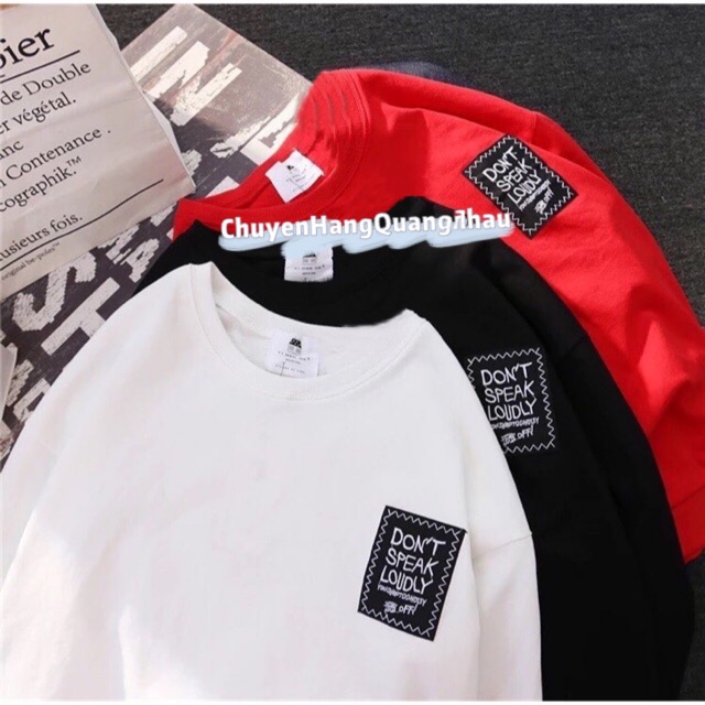 (Mua 1 tặng 1 phần quà) Áo quảng châu nam & nữ ,unisex,ulzzang,có ngoại cỡ ,BIGsize ,nỉ bông cao cấp,swweater dont | BigBuy360 - bigbuy360.vn