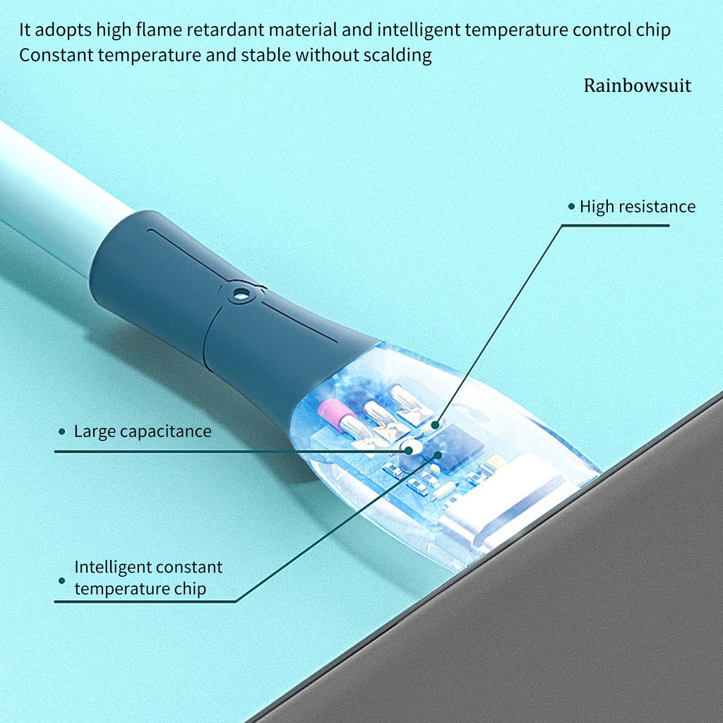 Dây Cáp Sạc RB 1.2m 3A Bằng Silicon Chống Gió Sạc Nhanh Cho Android/Type-C/iOS