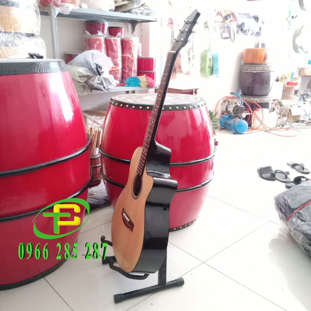 Đàn guitar+bao+pick+dây lẻ 123