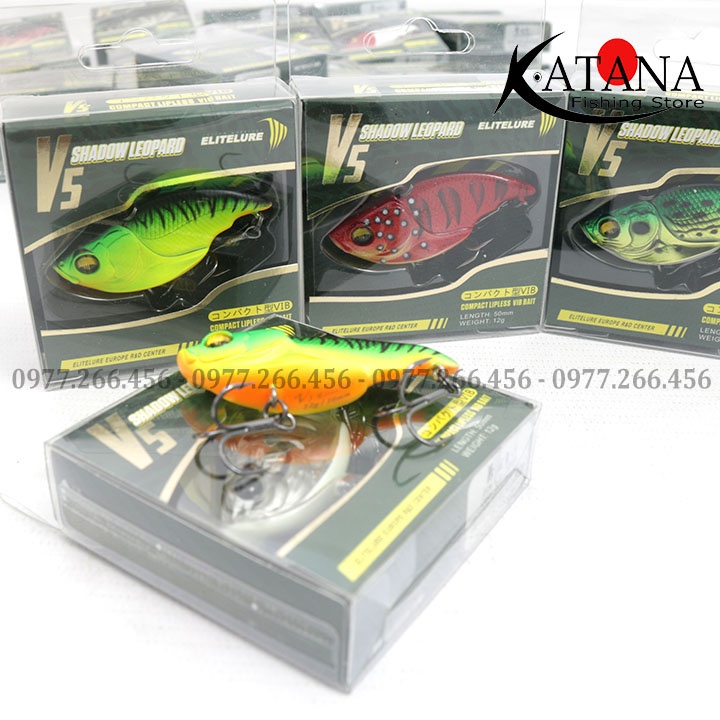 Mồi Câu lure EliteLure V5 Shadow Leopard