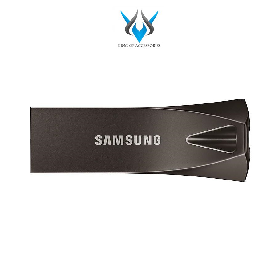 USB 3.1 Samsung Flash Drive Ultra Bar Plus 256GB 300Mb/s (Xám) | BigBuy360 - bigbuy360.vn