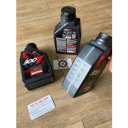 NHỚT MOTUL 300V PHÁP - TEM 3 LỚP CHÂU ÂU,...- PTNKCH