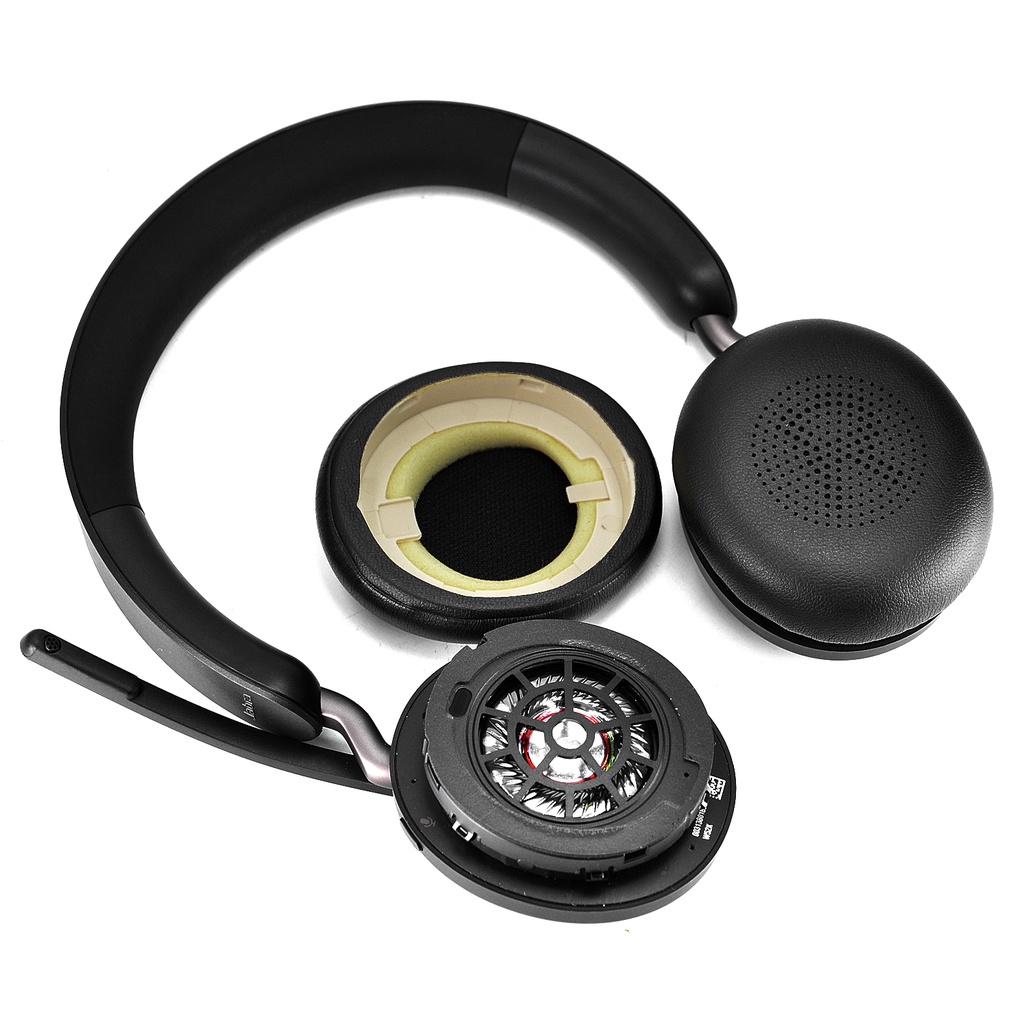 Cặp Mút Đệm Bọc Da Thay Thế Cho Tai Nghe Jabra ELITE 45h