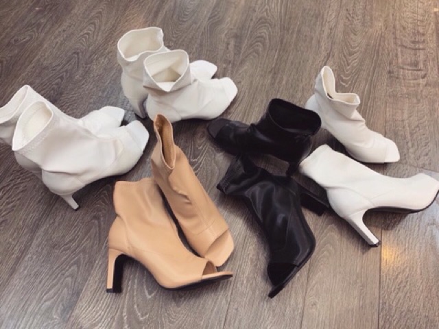 BOOT HỞ MŨI GÓT 6P SANG HẾT NẤC