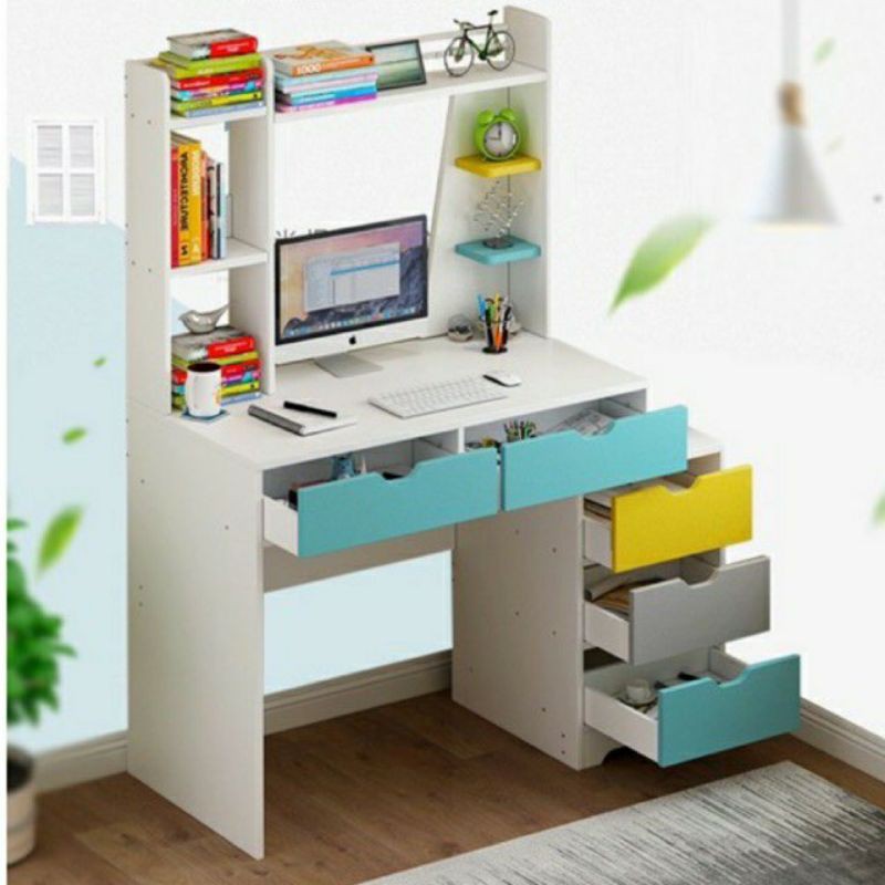 Bàn học cho bé gỗ MDF nhập khẩu sơn 2k