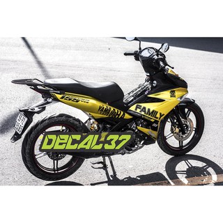 Tem Trùm Exciter 150 Ramos đen vàng