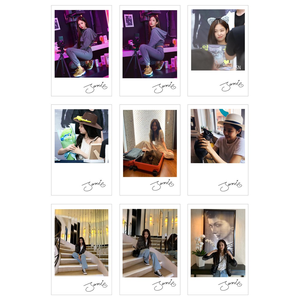 Lomo Card Ảnh BLACKPINK - Update Instagram 3 ( 36 ảnh có chữ ký)