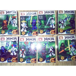 Lắp ráp 8 hộp Nonlego Ninja đại chiến với quỷ 818 trọn bộ