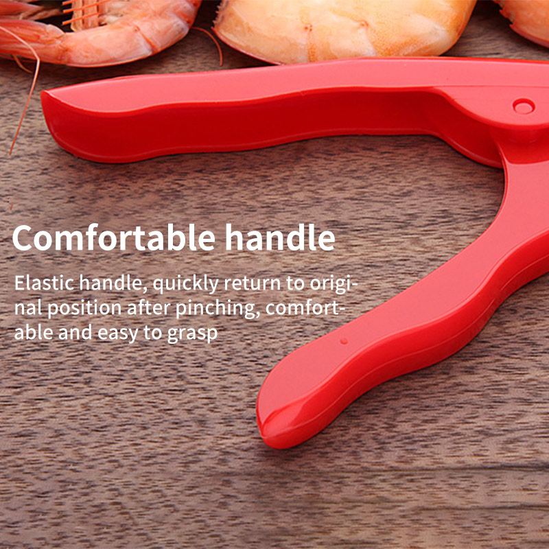 Dụng cụ bóc vỏ tôm tiện lợi