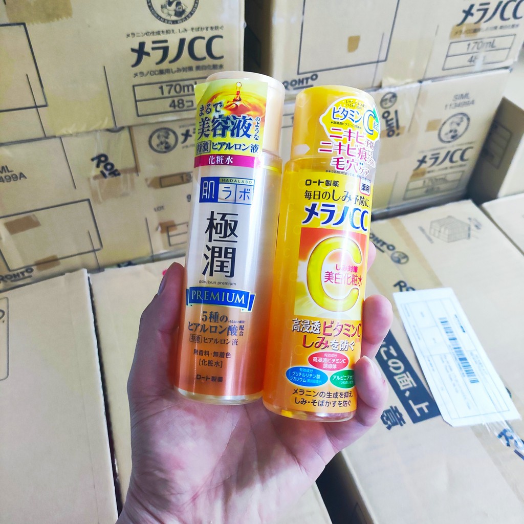 Nước Hoa Hồng Hada Labo Gokujyun Super Hyaluronic Acid Premium Essence Nhật Bản 170ml- Chai Vàng | BigBuy360 - bigbuy360.vn