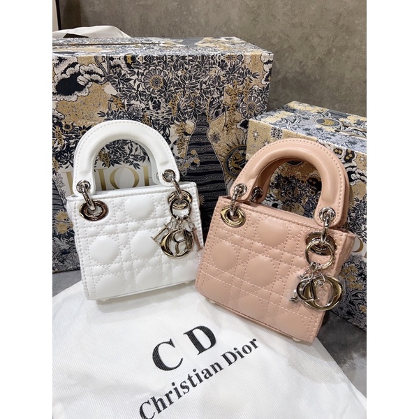 Túi D i o r la dy size mini 14/17 cm fullbox