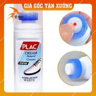 Dung Dịch Tẩy Trắng Giày Dép Túi Xách Kèm Đầu Cọ Cao Cấp PLAC Cream (75ml)