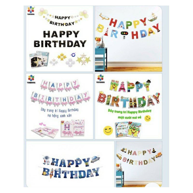 Dây cờ HPBD các mẫu xe phi hành gia