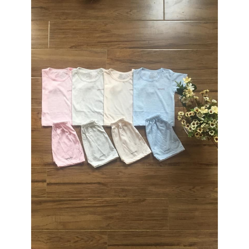 Bộ unchi cotton cài giữa lưới thoáng