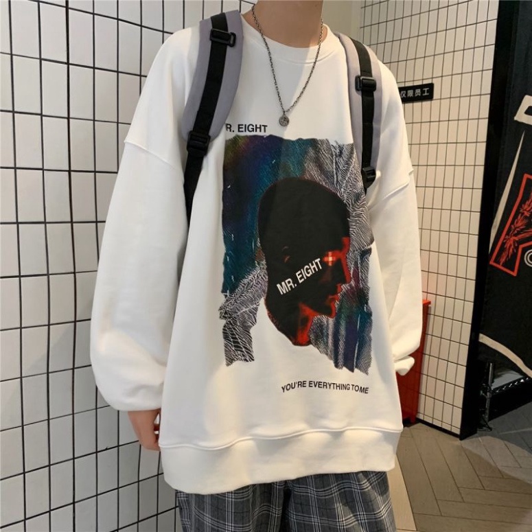 FREESHIP Áo sweater, Áo Nỉ In Hình Mặt Người form Rộng unisex Cho Nam Nữ Cực Chất | BigBuy360 - bigbuy360.vn
