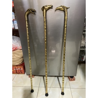 Cây gậy bằng đồng thiết kế đầu Rồng, Phụng