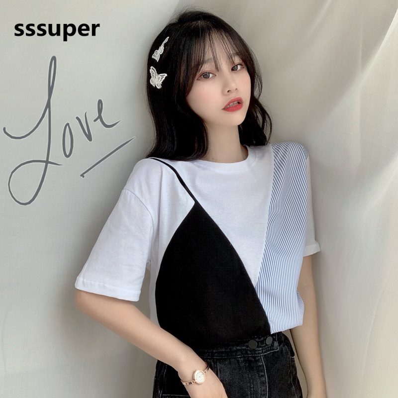 t-shirts new fashion wild fashion casual loose wild